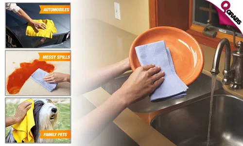 Super Absorbent Towels: Pack of SIX!